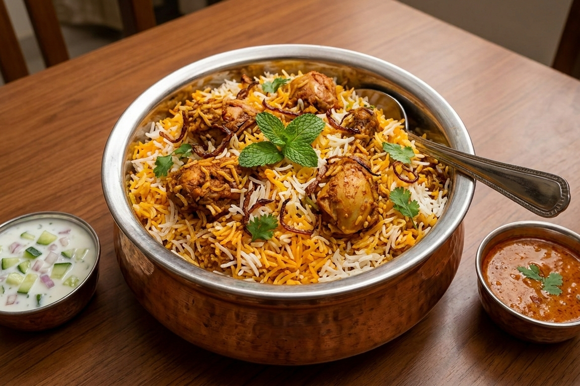 Chicken Hyderabadi Biryani