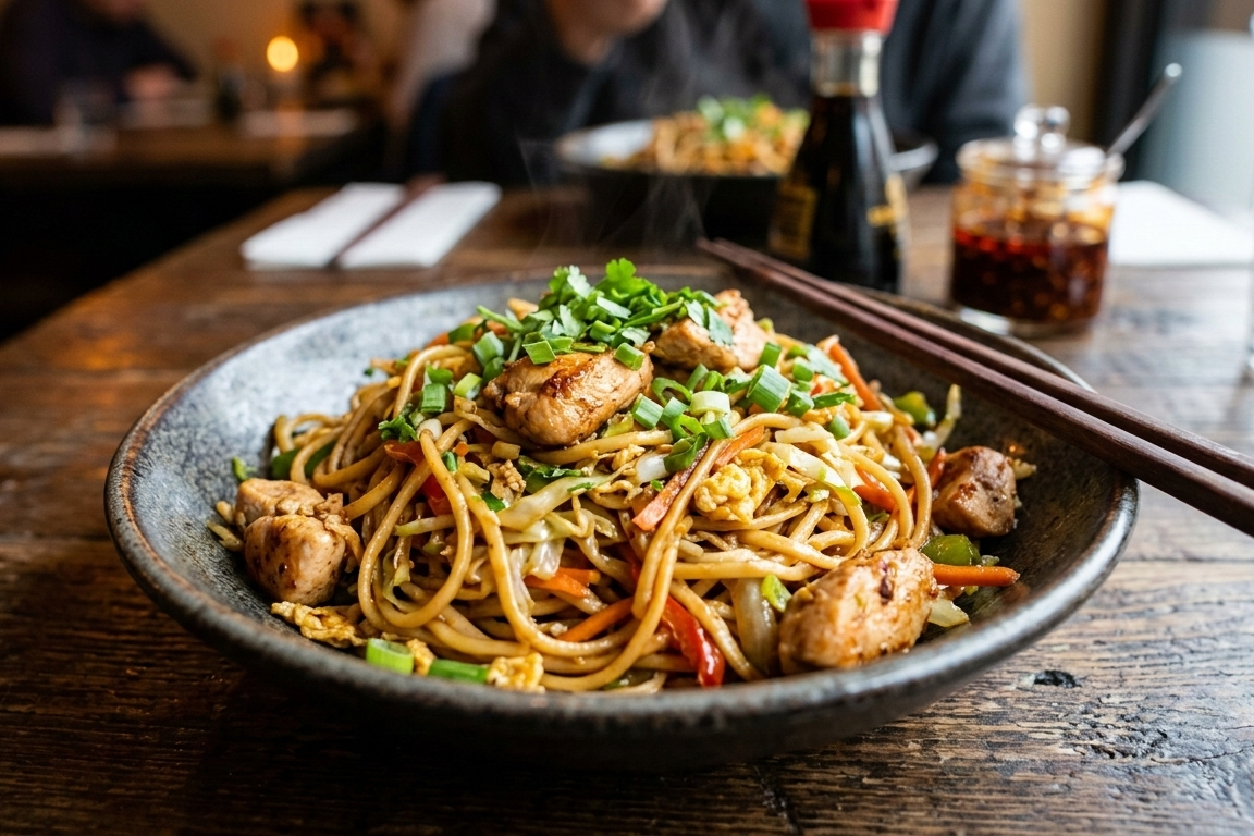 Chicken Hakka Noodles