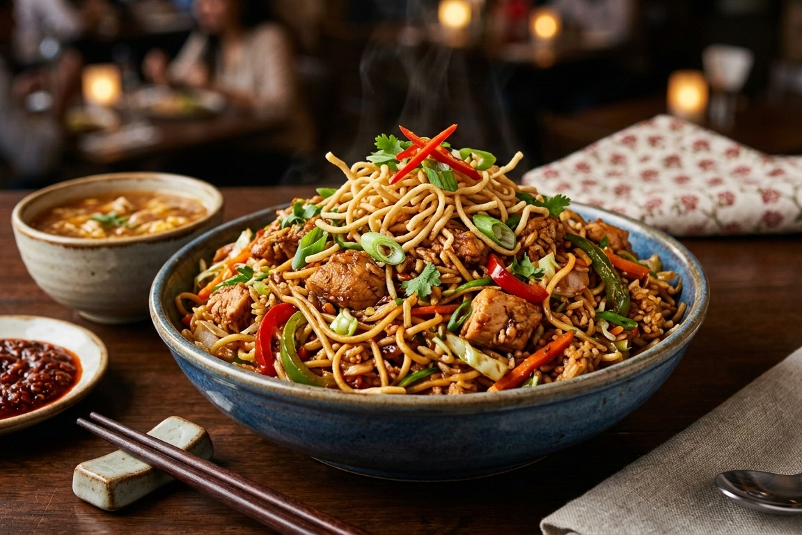 Chicken Triple Noodles